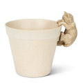 Hanging Cat-Antq Wht-4"H-2243