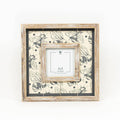 15663 - 10x10x1.5 wd phto frm (BEES) gy/tn (4x4)