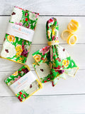 DOT AND ARMY -Terrace Garden Cloth Napkins, set of four