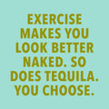 Cocktail Funny Napkins | Exercise/Tequila - 20ct