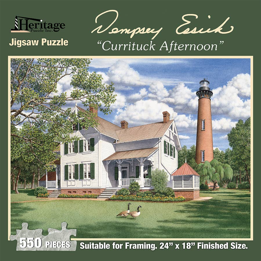 PUZZLE-Currituck Afternoon 550 Piece Puzzle