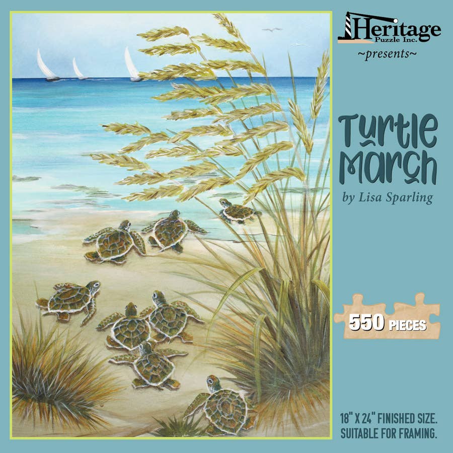 PUZZLE- TURTLE -550