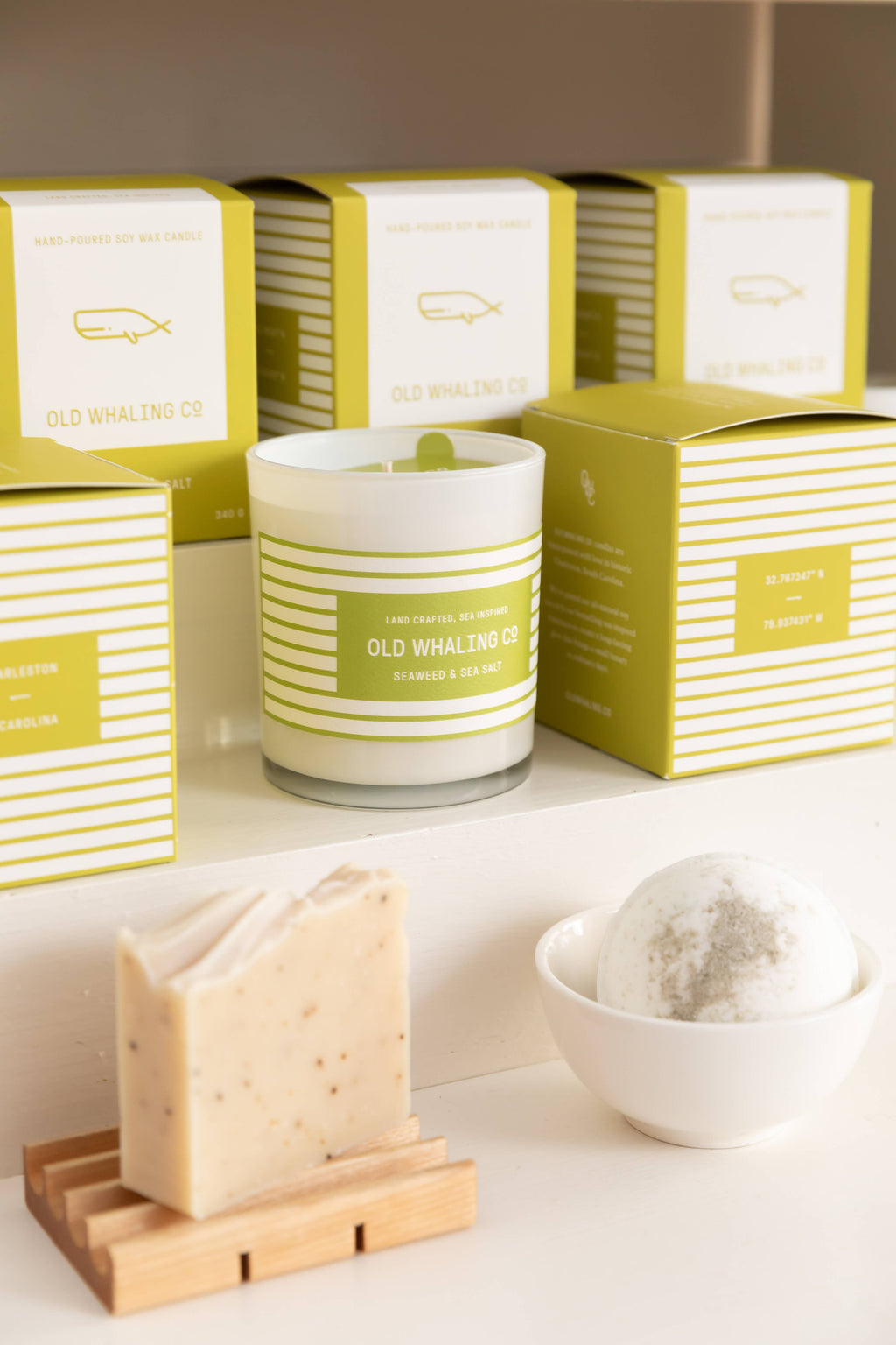OLD WHALING CO.Seaweed & Sea Salt Candle