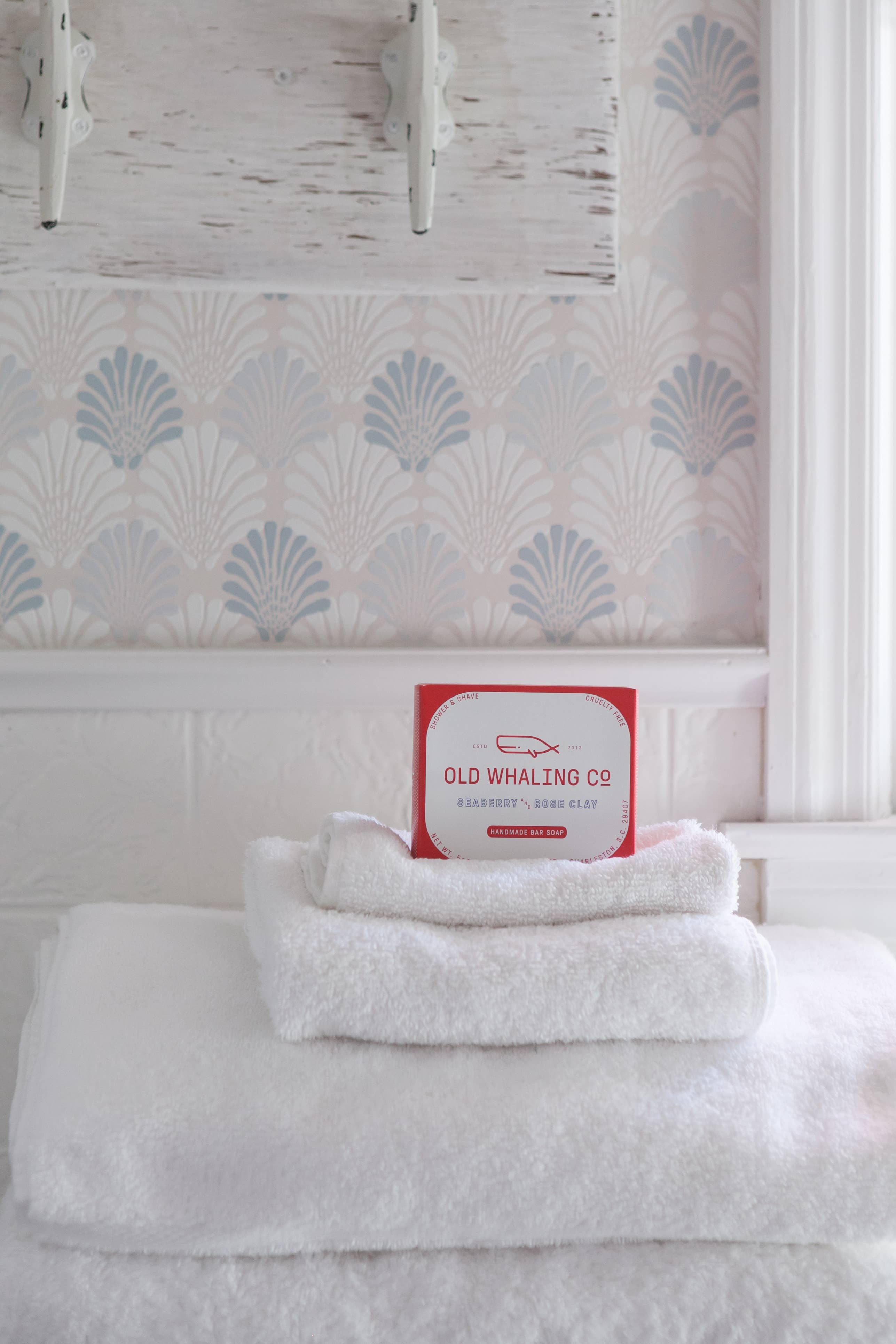 OLD WHALING CO.-Seaberry & Rose Clay Bar Soap