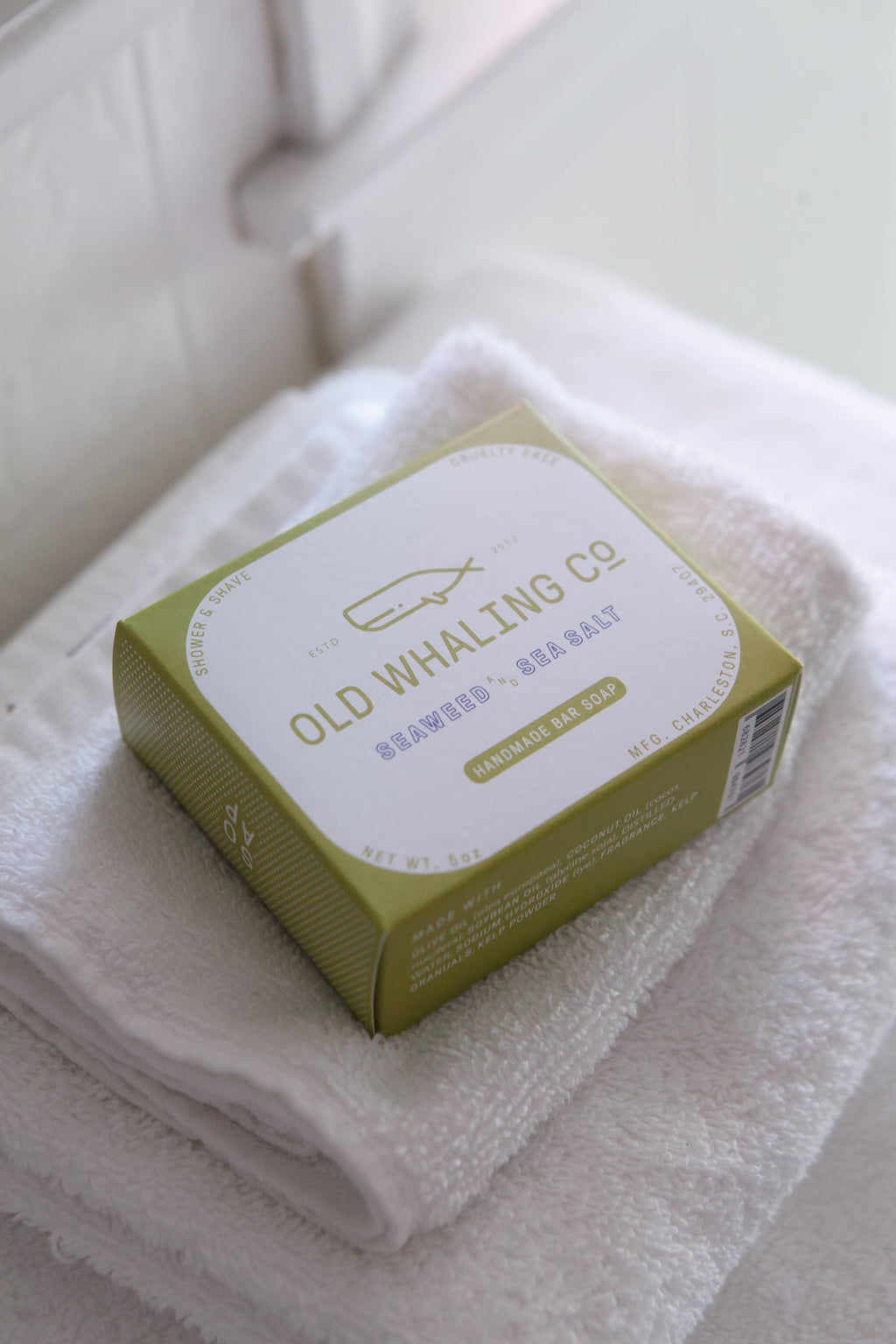 OLD WHALING CO- SEAWEED & SALT SOAP