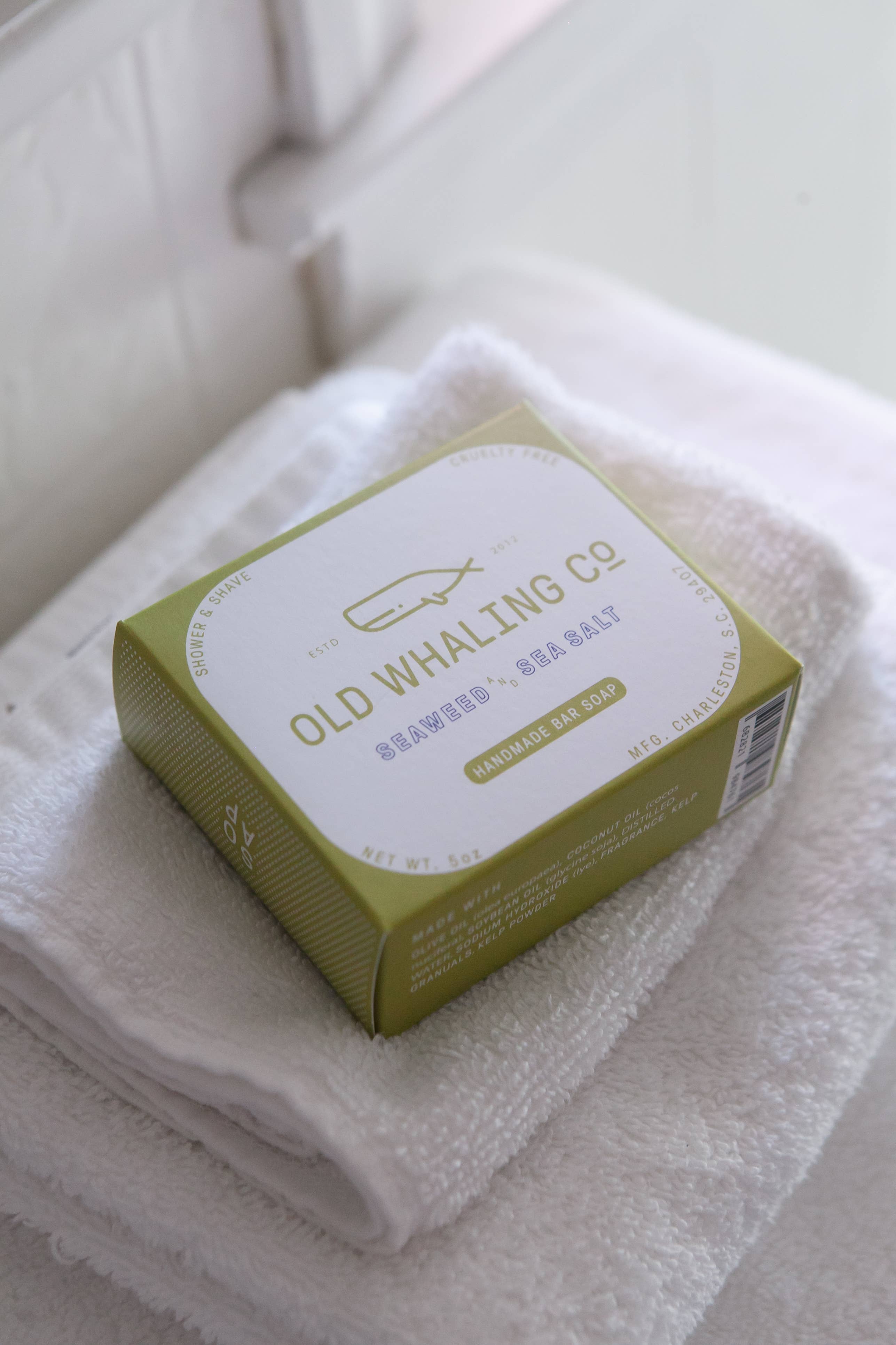 OLD WHALING CO- SEAWEED & SALT SOAP