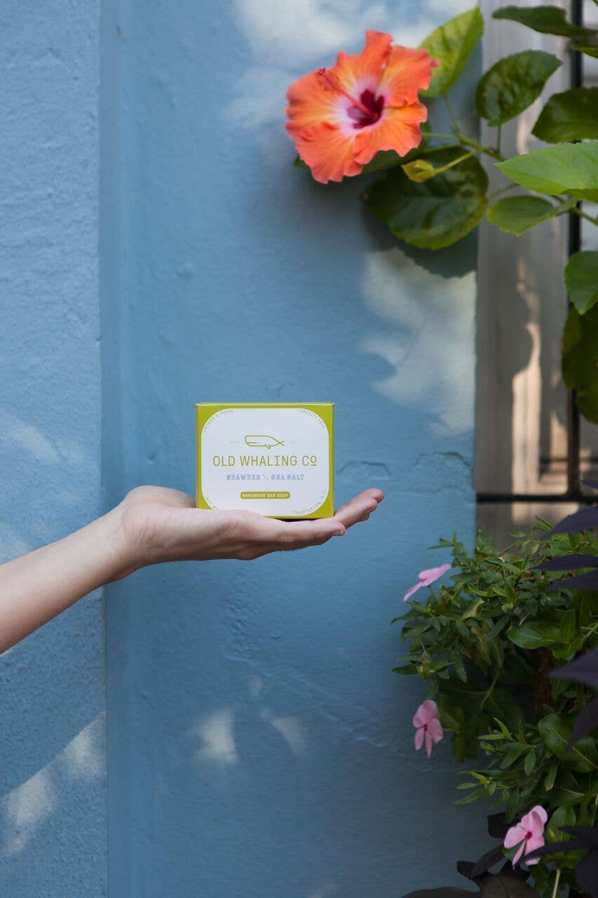 OLD WHALING CO- SEAWEED & SALT SOAP