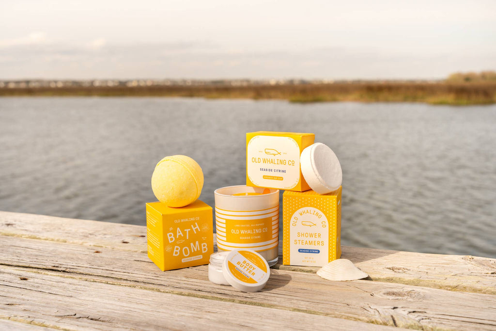 OLD WHALING CO..Seaside Citrine® Bath Bomb