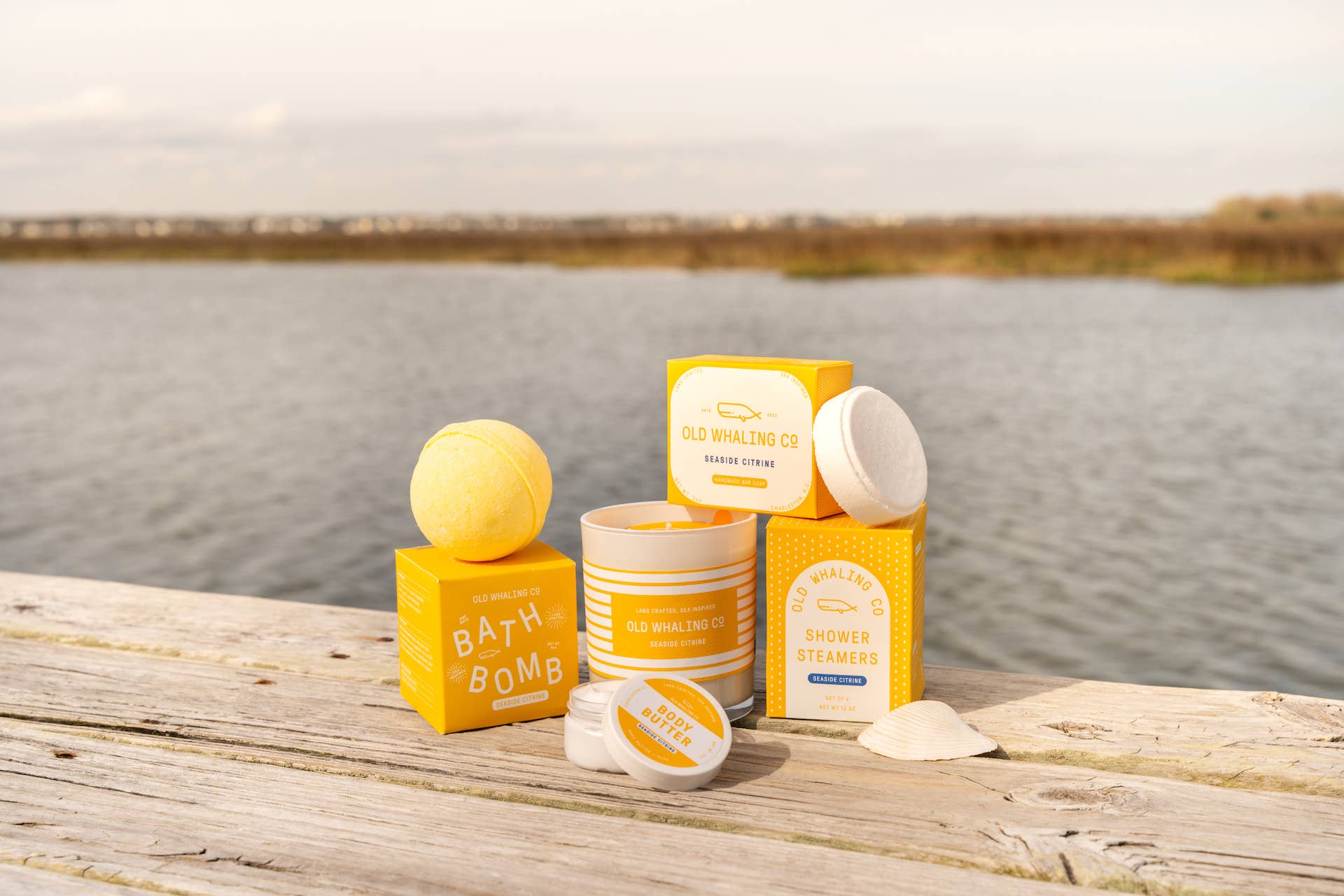 OLD WHALING CO..Seaside Citrine® Bath Bomb