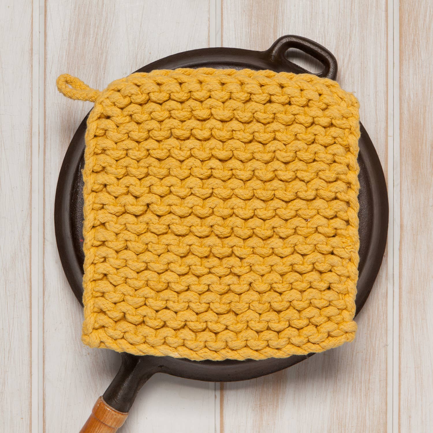 Potholder Ochre Knit