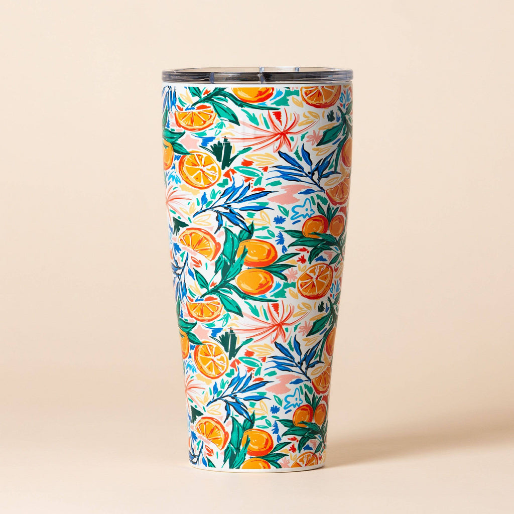 SIC | "Artsy Orange" Stainless Tumblers and Water Bottles