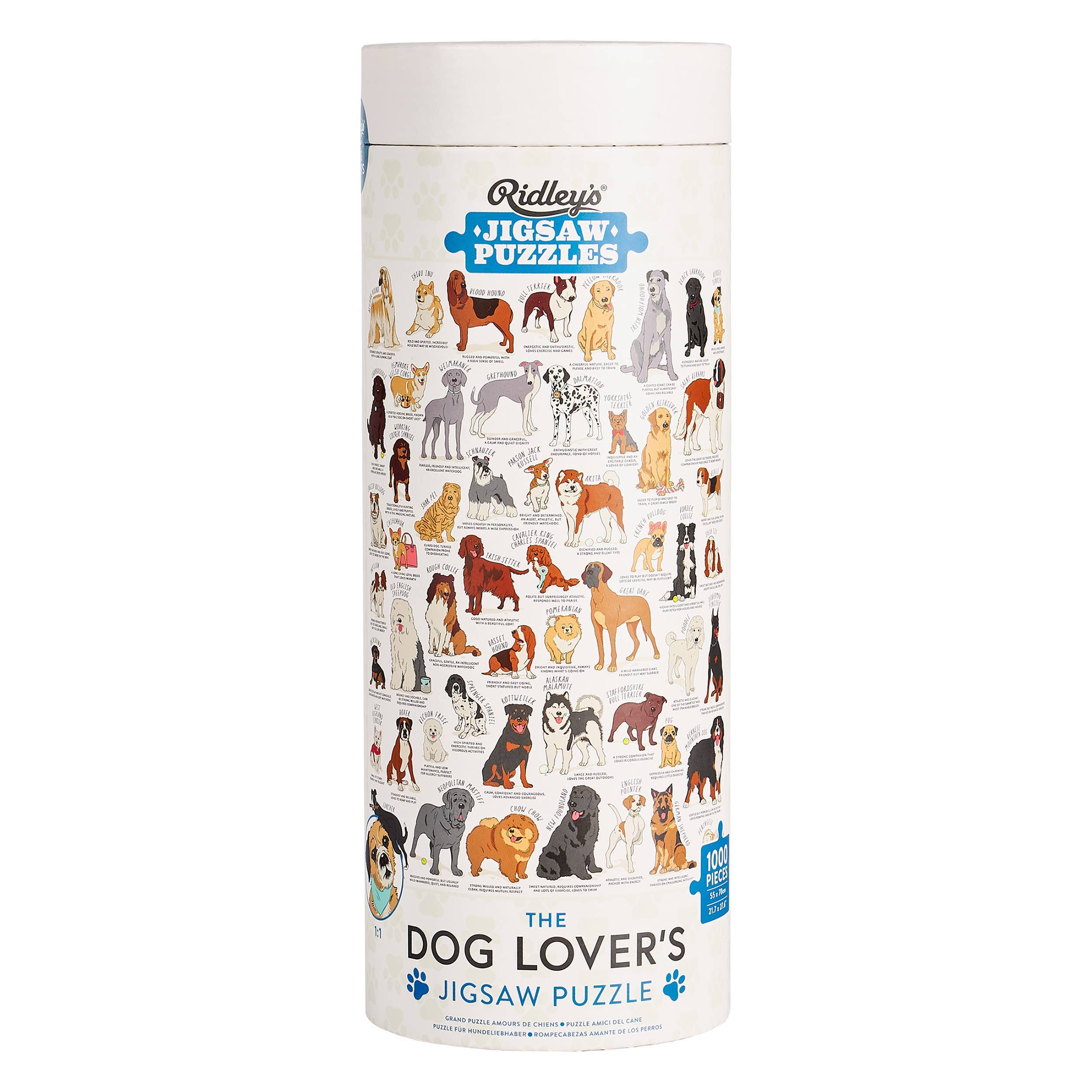 PUZZLE-Dog Lover's 1000 Piece Jigsaw Puzzle