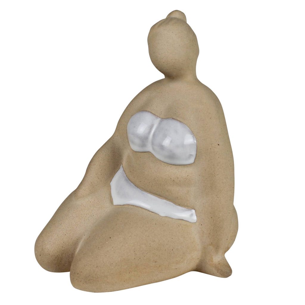 Sunbathing Lady - Sitting, Ceramic
