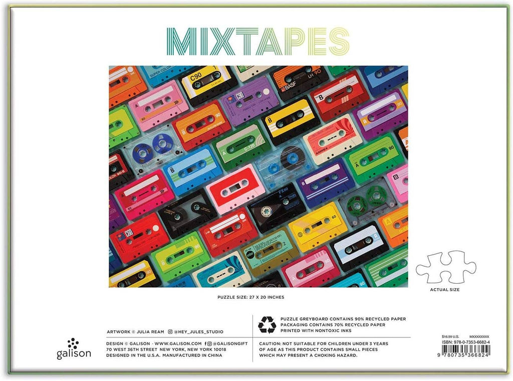 PUZZLE Mixtapes 1000 Piece Puzzle