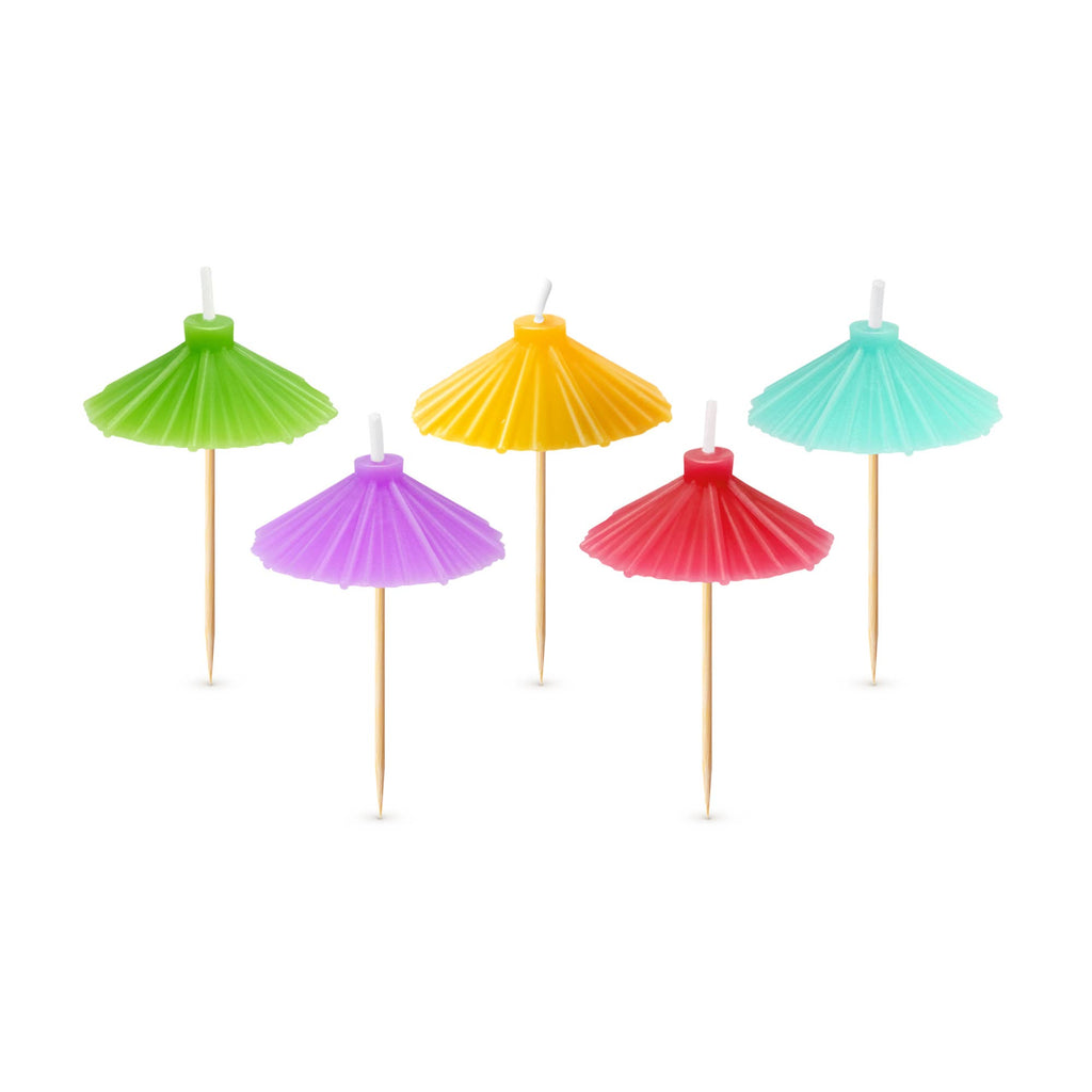 Candles - BEACH PARTY UmbrellaSet of 5