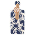 Navy Crabs CUTErie Personal Cheese Board & Wood Spreader Set