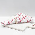 HoHoHo Napkin   Red/White   18x18