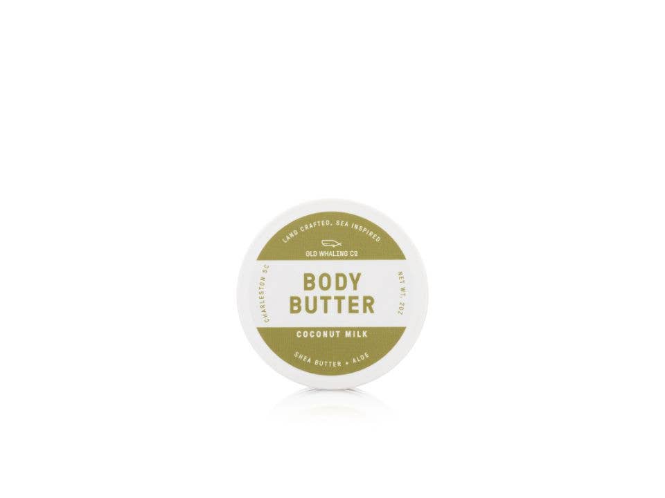 OLD WHALING CO.  Coconut Milk  Body Butter TRAVEL SIZE(2oz)