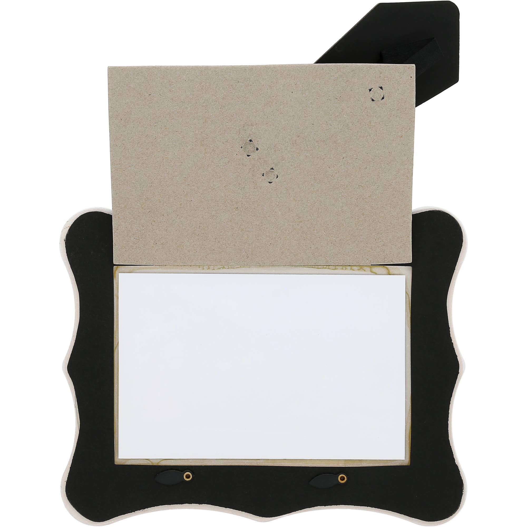 Mediterranean Yellow Pattern - 8.25" x 6.5" Picture Frame (6" x 4" Photo)