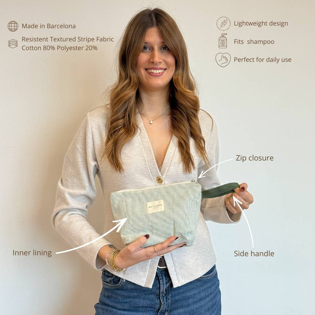 DE LA MUR -Large Makeup Bag Teo