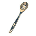 Pakka Wood Slotted Spoon - Blue