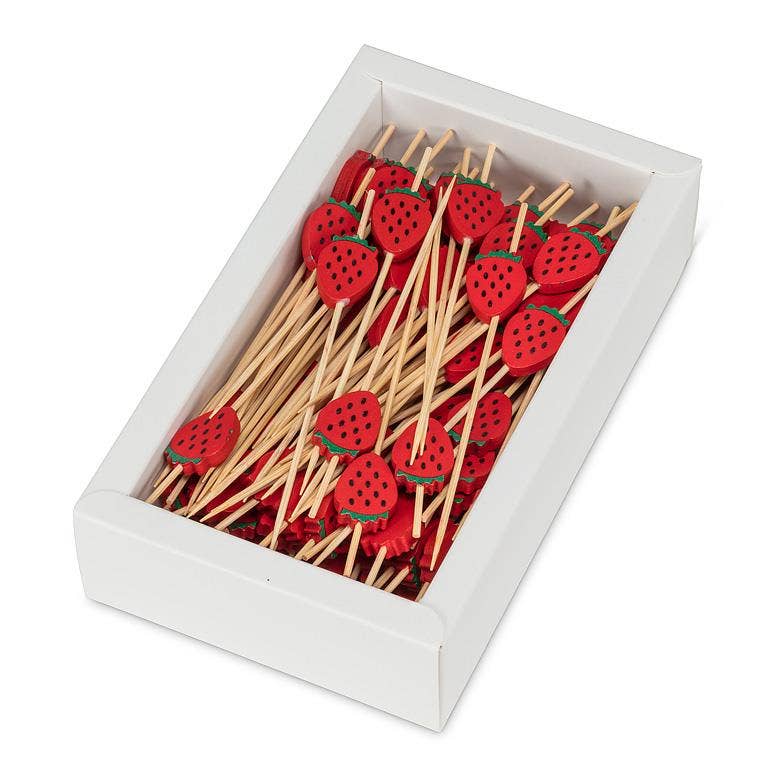 PICKS-Strawberry -4.5"L