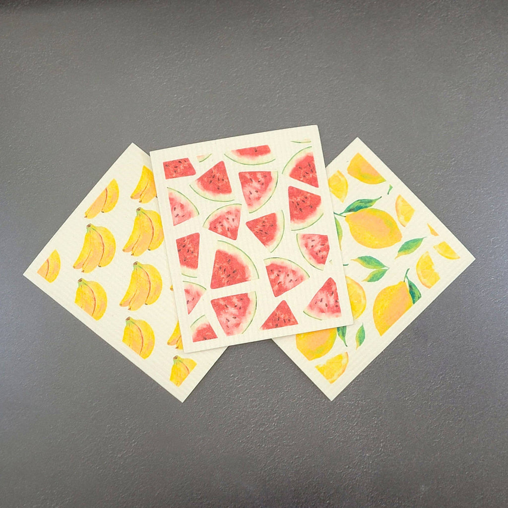 DRIFTLESS- lemons swedish dishclothes