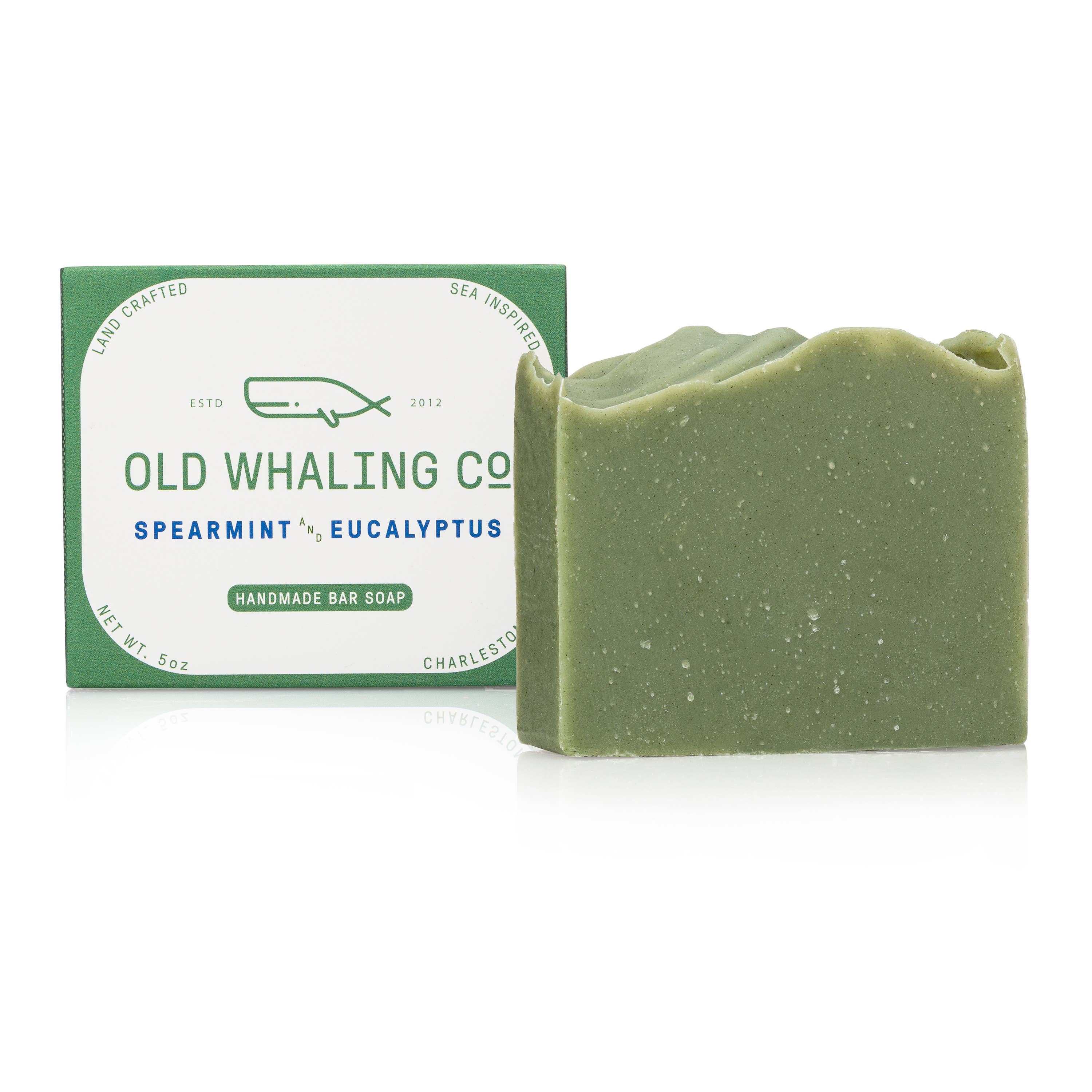 OLD WHALING CO -Spearmint & Eucalyptus Bar Soap