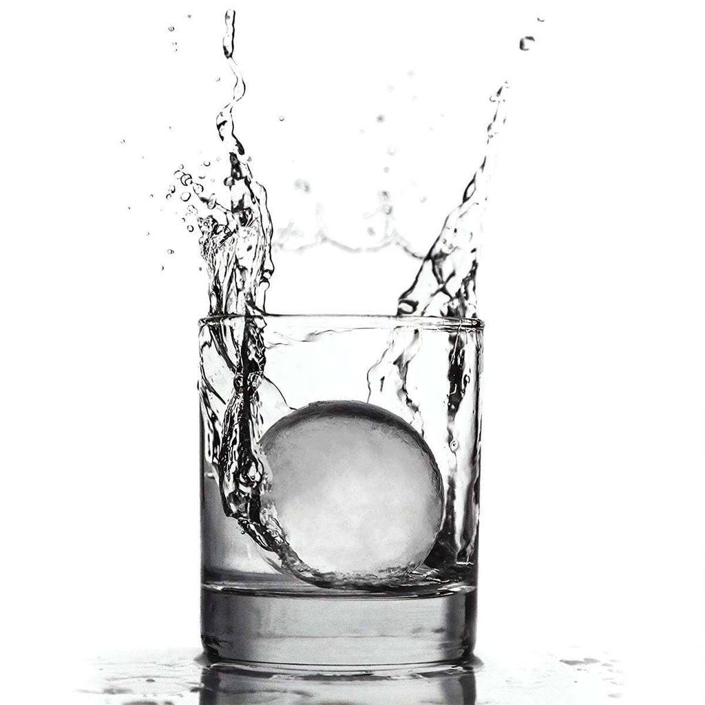 Men's Jumbo 4 Ball Ice Tray | Silicone Ice Ball Mold