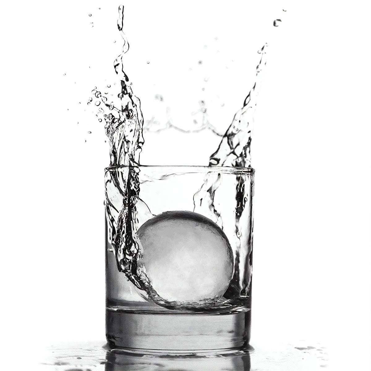 Men's Jumbo 4 Ball Ice Tray | Silicone Ice Ball Mold