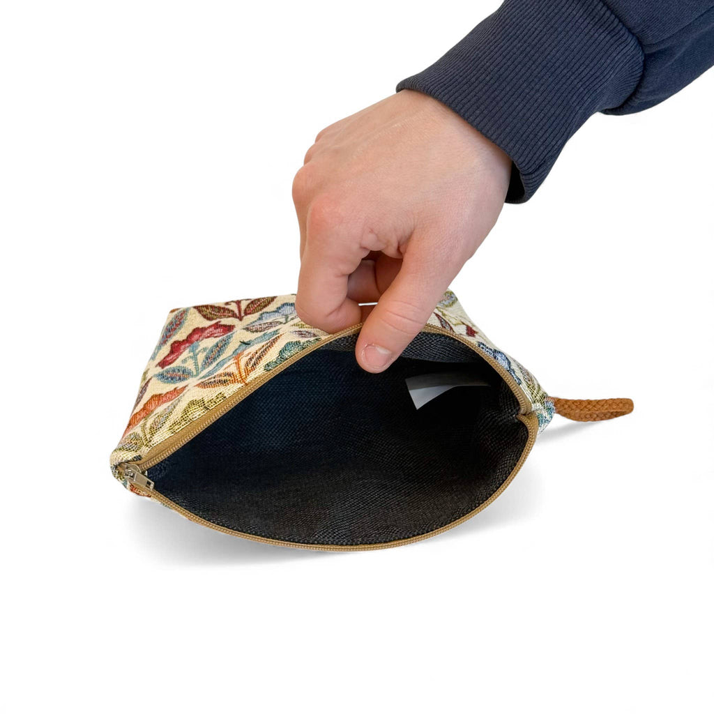 DE LA MUR Small Makeup Bag Flora