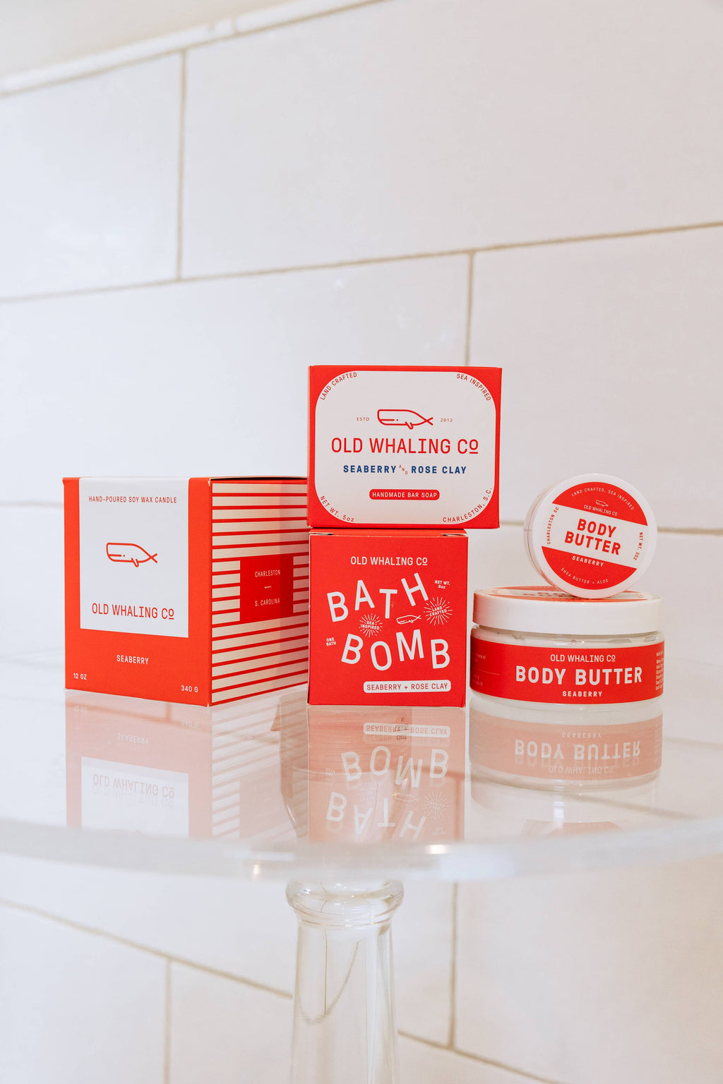 OLD WHALING CO.-Seaberry & Rose Clay Bar Soap