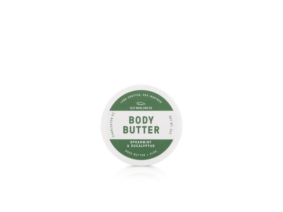 OLD WHALING CO-Spearmint & Eucalyptus Body Butter TRAVEL SIZE(2oz)