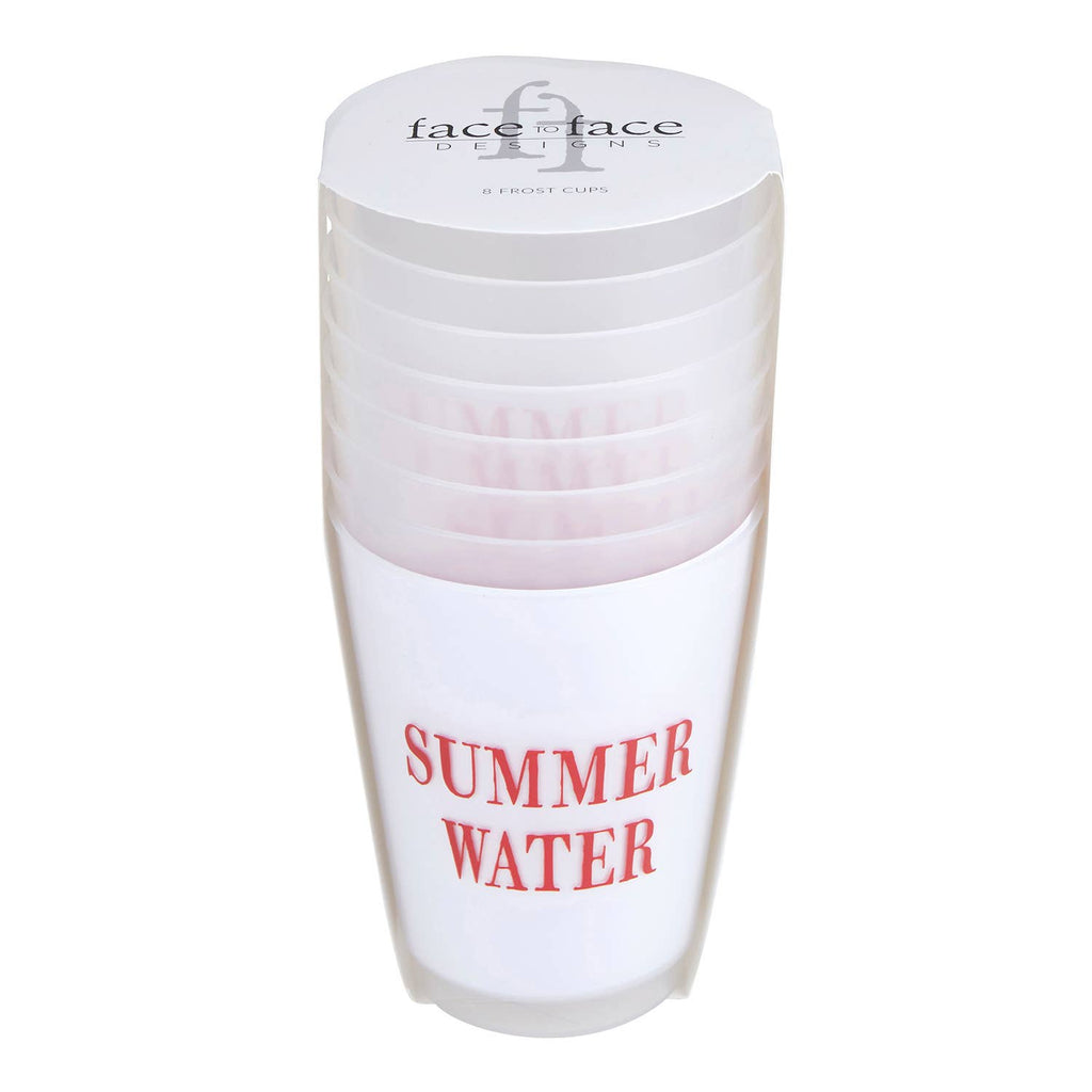 Frosted Flex Cups - Summer Water