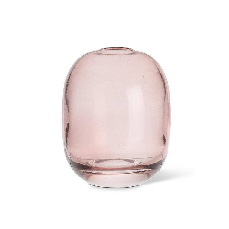 Rose Medium Barrel Bud Vase-4.5"H