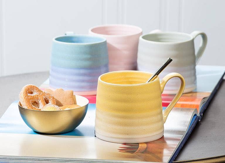 Pink Mug-3"H(14oz)