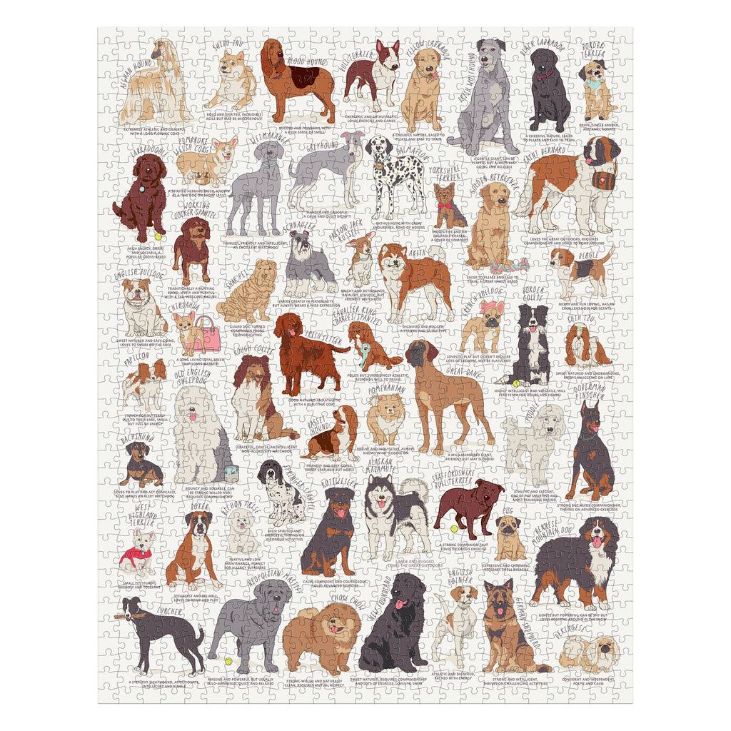 PUZZLE-Dog Lover's 1000 Piece Jigsaw Puzzle