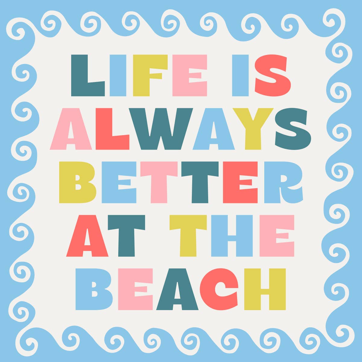 Cocktail Napkins | Better At The Beach