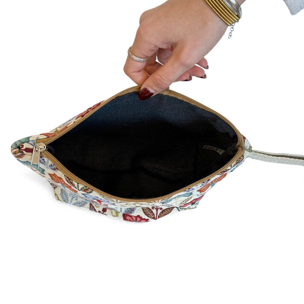 DE LA MUR Large Makeup Bag Flora