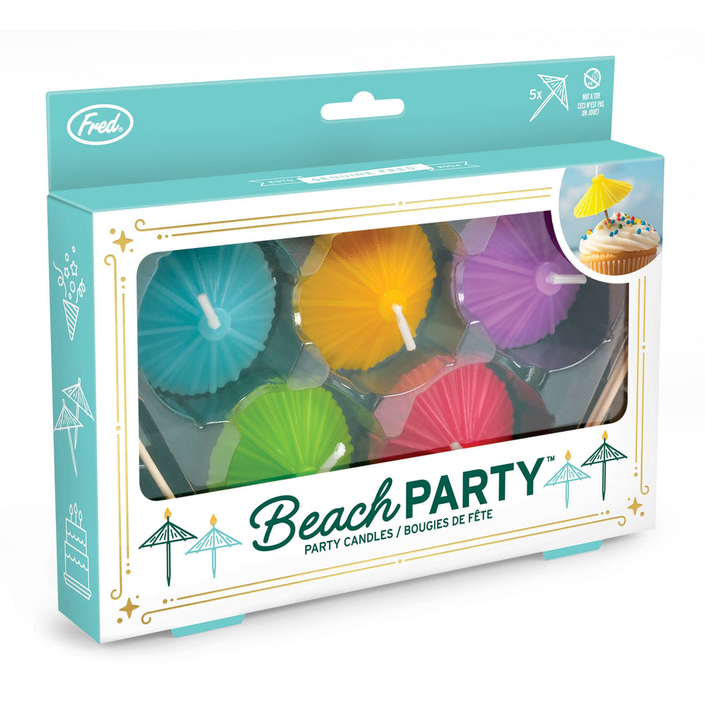 Candles - BEACH PARTY UmbrellaSet of 5