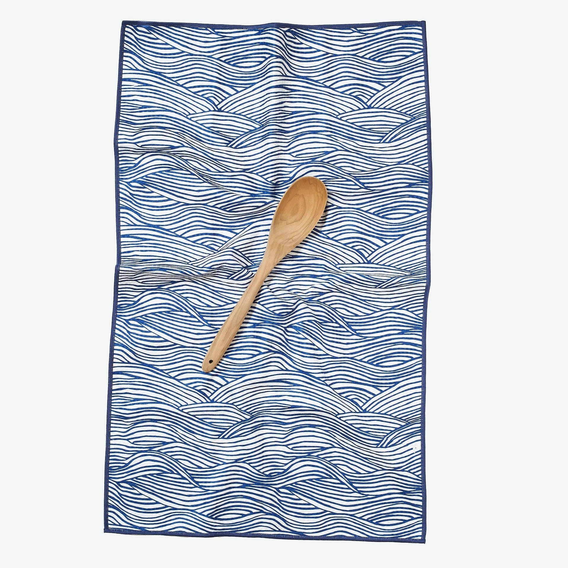 Mico Towel- Tidepool- single large