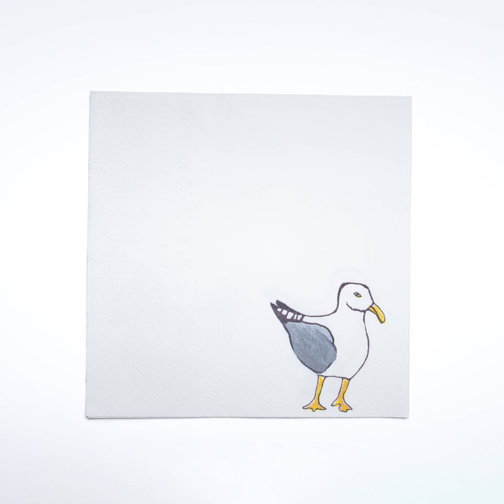 Seagull Paper Cocktail Napkins
