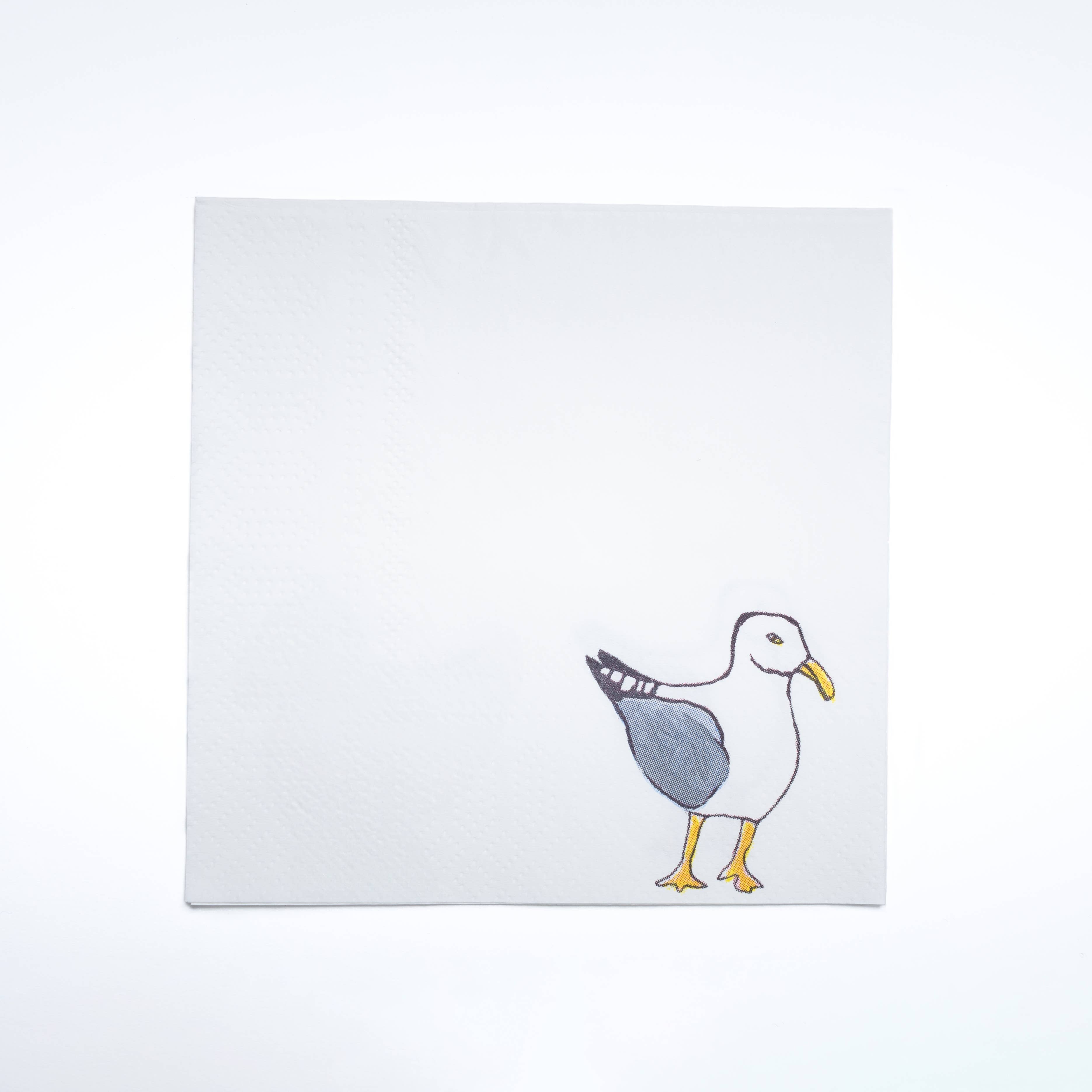 Seagull Paper Cocktail Napkins