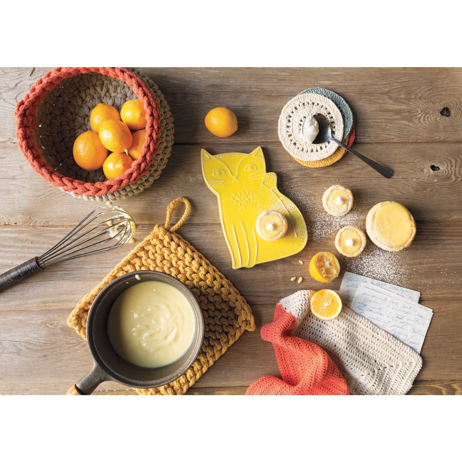 Potholder Ochre Knit