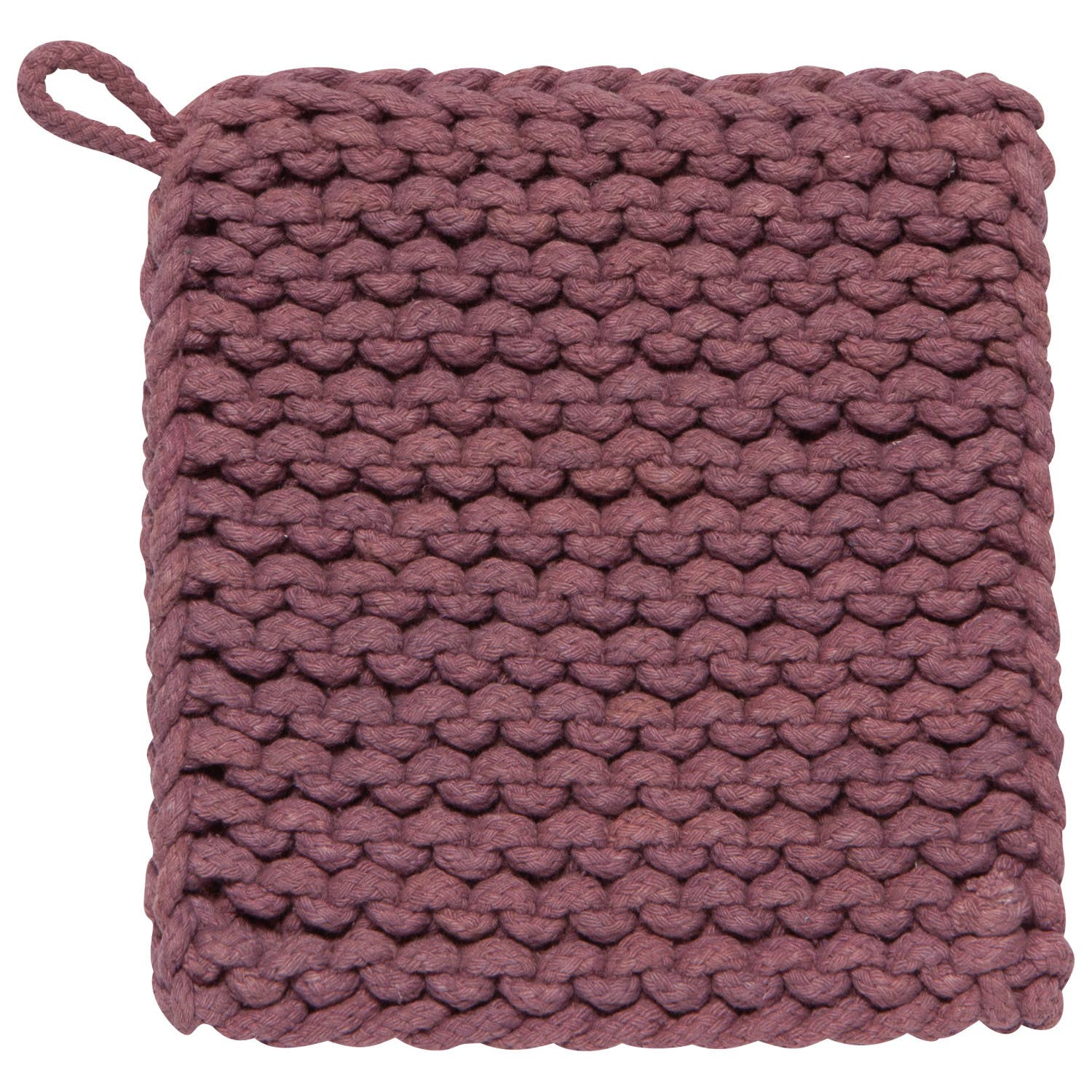Potholder-Ash Plum Knit