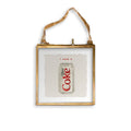 French Graffiti -I Need a Diet Coke: Brass Ornament