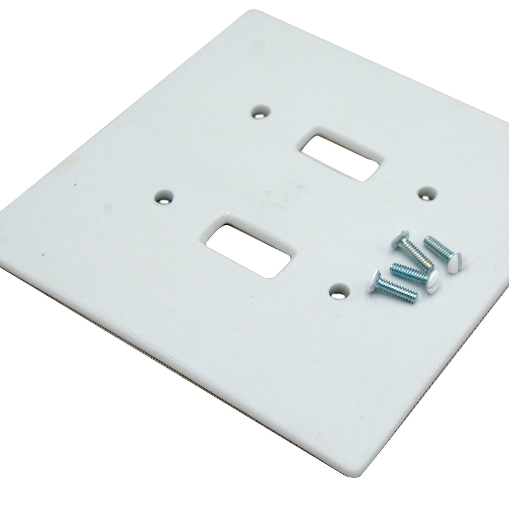 Light Switch Cover Plate -White Egret