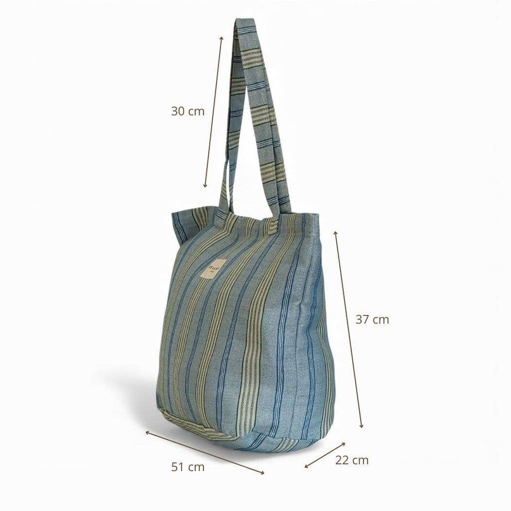 DE LA MUR -Large Zippered Bag Cata