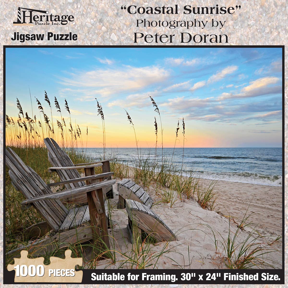 PUZZLE- COASTAL SUNRISE PUZZLE
