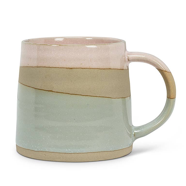 Pink /Blue Mug-4"H(14oz)